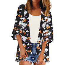 Load image into Gallery viewer, Printed sunscreen Kimono