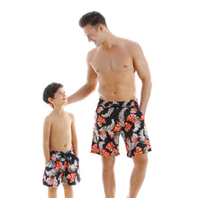 Load image into Gallery viewer, Parent-child swimwear beach pants, male adult middle-aged children's swimwear