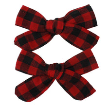 Load image into Gallery viewer, Children's floral printed cotton hair Clip