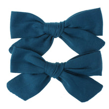 Load image into Gallery viewer, Children's floral printed cotton hair Clip