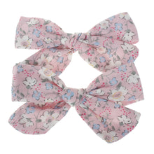 Load image into Gallery viewer, Children's floral printed cotton hair Clip