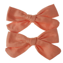 Load image into Gallery viewer, Children's floral printed cotton hair Clip