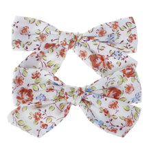 Load image into Gallery viewer, Children's floral printed cotton hair Clip