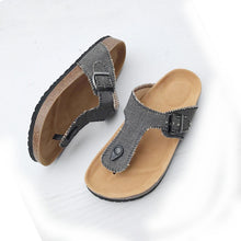 Load image into Gallery viewer, Women's colorful rhinestone flip-flops, Fashion Sandals