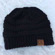 Load image into Gallery viewer, Ponytail ladies knitted wool Hat