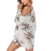 Load image into Gallery viewer, Printed sunscreen Kimono
