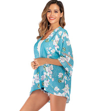 Load image into Gallery viewer, Printed sunscreen Kimono
