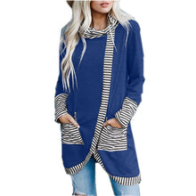 Load image into Gallery viewer, Women&#39;s striped long sleeve T-shirt
