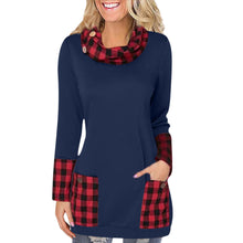 Load image into Gallery viewer, Long-sleeved stitching Sweater, Dress
