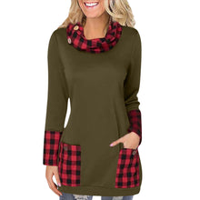 Load image into Gallery viewer, Long-sleeved stitching Sweater, Dress
